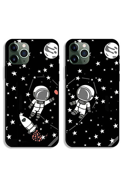 Covernex حافظتان لهاتف Apple iPhone 11 Pro، أغطية حماية، رائد فضاء، كوكب، قلب...