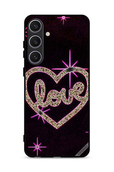Covernex غطاء حماية بتصميم قلب الحب من سامسونج جالكسي S25