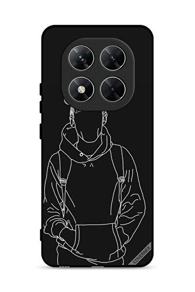 Covernex غطاء حماية لهاتف شاومي ريدمي نوت 14 برو 5G، رسم جاكيت بوي