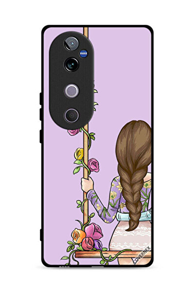 Covernex Vivo V40 5G Protective Case Cover Girl Bff Wallpaper