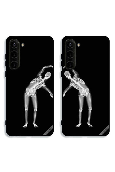 Covernex حافظتان لهاتف سامسونج جالاكسي S23 5G، أغطية حماية بتصميم قلب وهيكل ع...