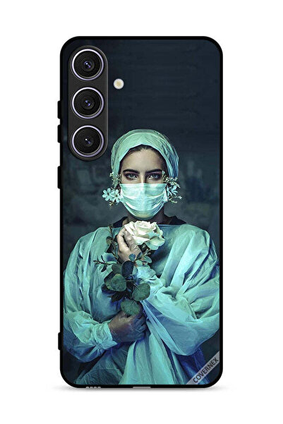 Covernex غطاء حماية لهاتف سامسونج جالاكسي S25 بلس بتصميم ممرضة فنية