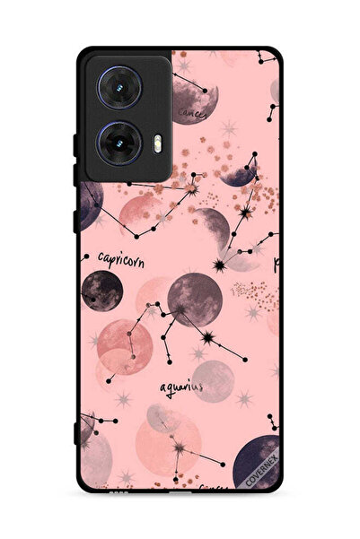 Covernex غطاء حماية لهاتف موتورولا موتو جي 85 5G برسومات الأبراج الفلكية