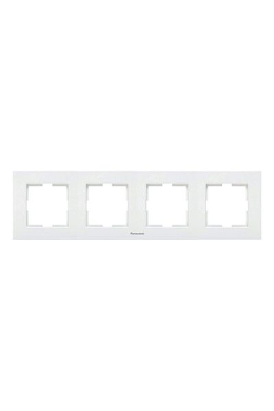PANASONIC Horizontal Mounting Frame for 4 Modules Karre Plus