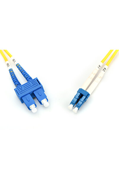 Digitus Lc-Sc Fiber Optic Patch Cable, 1 Meter, Singlemode, Duplex, 09/125