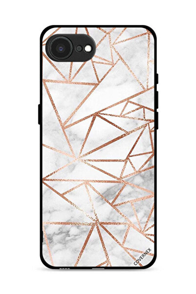 Covernex غطاء حماية لجهاز Apple iPhone 16e بنمط رخامي وورق جدران