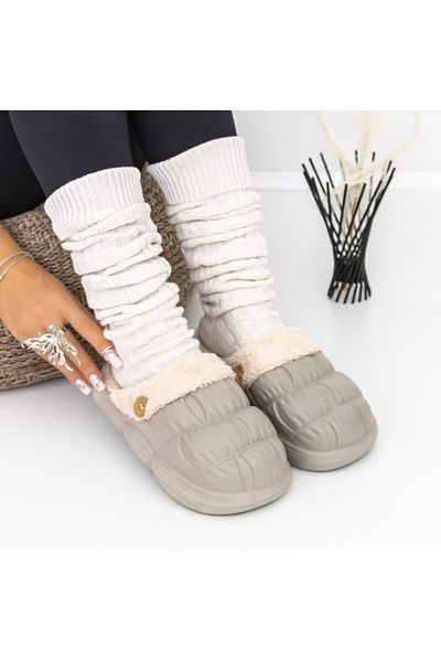 FASHION Women's Slippers W-20 Grey |