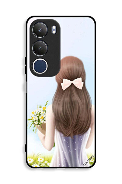 Covernex غطاء حماية لهاتف Vivo Y19s 4G - فتاة جميلة