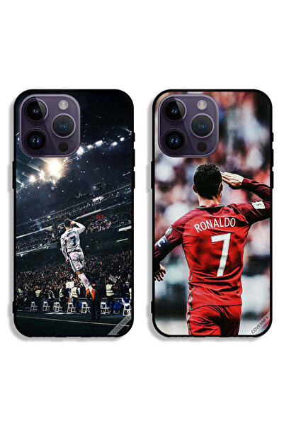 Covernex حافظتان واقيتان لهاتف Apple iPhone 14 Pro Max، تحية رونالدو للجماهير