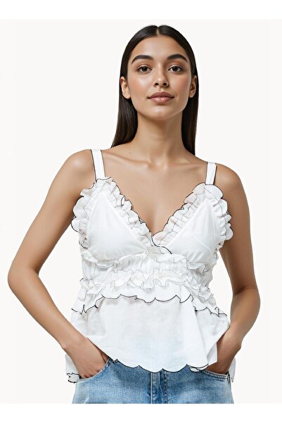 French Connection Sandra Cotton Voile Top