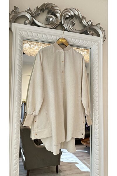 Invee 6674Y Modal πουκάμισο - Κόκκινο