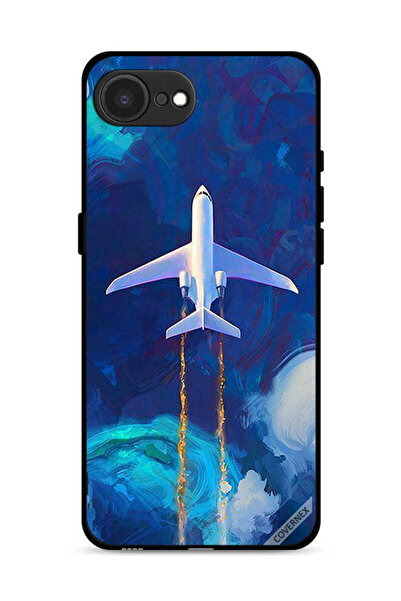 Covernex غطاء حماية لجهاز Apple iPhone 16e بتصميم فن الطائرات