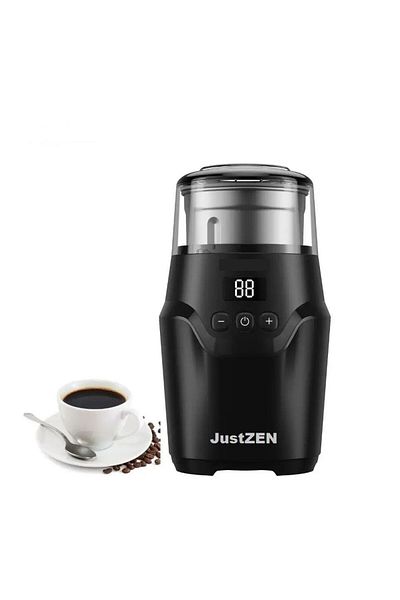 JustZEN Râșniță de cafea CG63, electrică, 150 W, lame din oțel inoxidabil