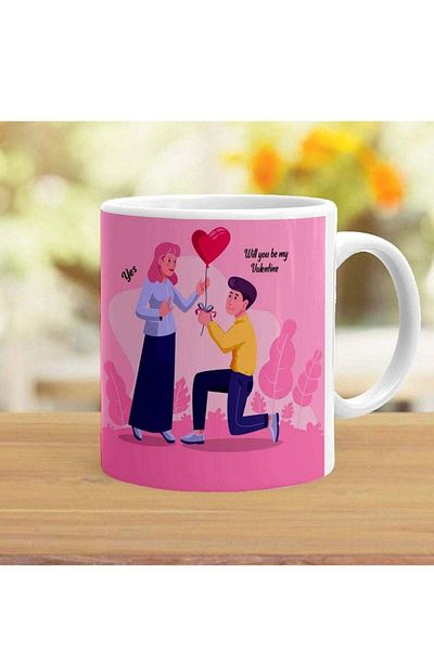 Story of candle Ceramic Mug with the design 'Best Gifts of Love for Your Loved Ones' in White
