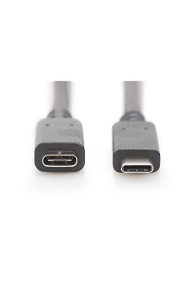 Digitus Cablu Prelungitor USB-C 2 m Negru