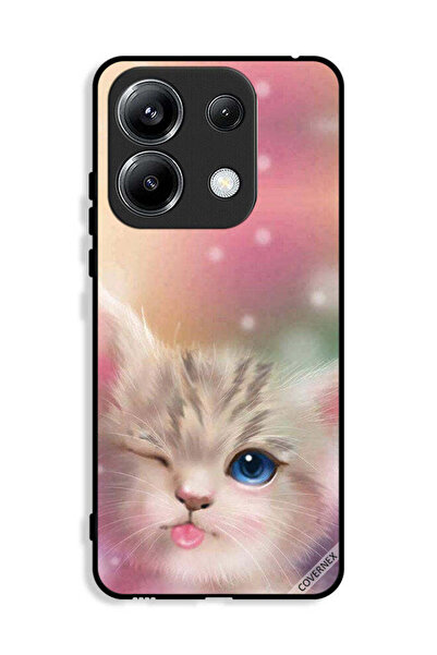 Covernex غطاء حماية لهاتف شاومي بوكو M6 برو 4G، قطة لطيفة