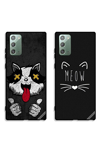 Covernex حافظتان لهاتف سامسونج جالكسي نوت 20، أغطية حماية مارشميلو كات وميو