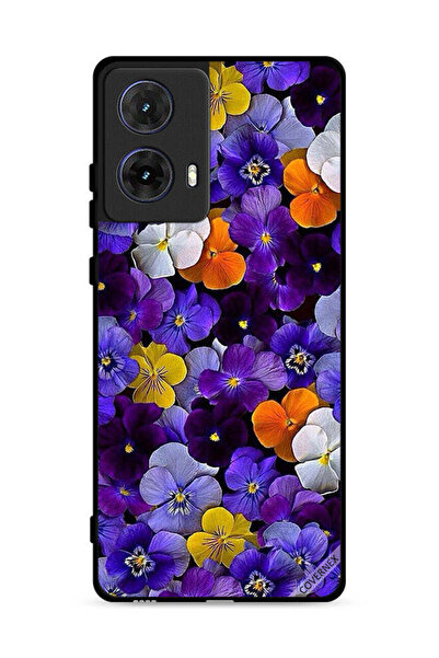 Covernex غطاء حماية لهاتف موتورولا موتو جي 85 5 جي بنقشة زهور صغيرة