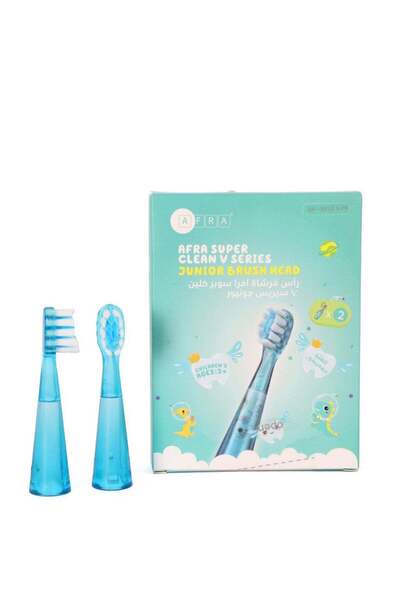Afra رأس فرشاة كهربائية سوبر كلين V Series Junior