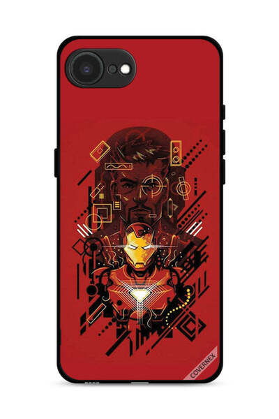 Covernex غطاء حماية لجهاز Apple iPhone 16e برسومات الرجل الحديدي