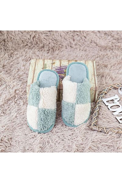FASHION House Slippers A-27 Green
