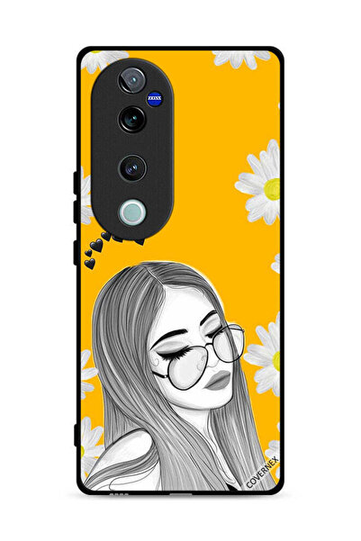 Covernex غطاء حماية لهاتف Vivo S19 Pro 5G برسومات فنية لفتاة