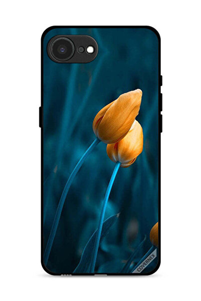 Covernex غطاء حماية لجهاز Apple iPhone 16e بزهرتين لطيفتين