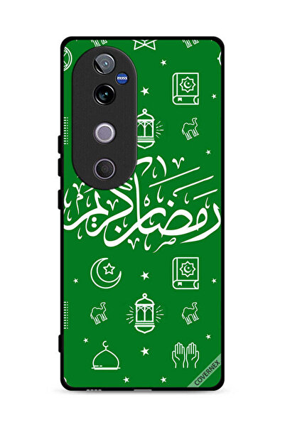 Covernex غطاء حماية لهاتف فيفو V40 5G - رمضان كريم - أخضر