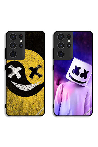 Covernex حافظتان لهاتف سامسونج جالاكسي S21 ألترا 5G، غطاءان واقيان برأس مارشم...