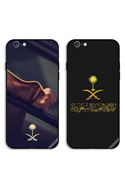 Covernex حافظتان واقيتان لهاتف Apple iPhone 6 Plus/6s Plus بتصميم يد وشعار ال...