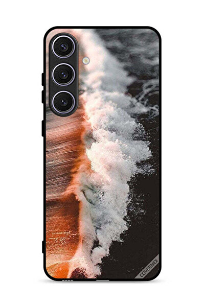 Covernex غطاء حماية لهاتف سامسونج جالاكسي S25 بلس بتصميم موجة مياه البحر