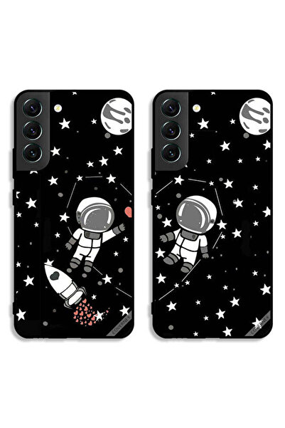 Covernex حافظتان لهاتف سامسونج جالاكسي S22 5G، أغطية حماية، رائد فضاء، كوكب، ...