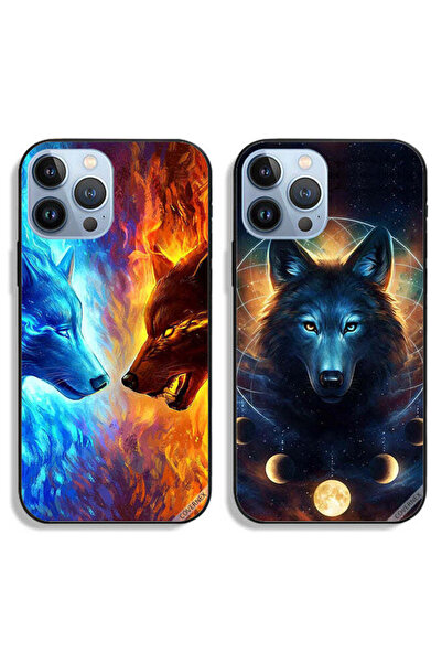 Covernex حافظتان واقيتان لهاتف Apple iPhone 13 Pro Max من الذئب والفضاء