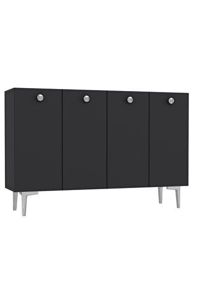 DEMONTE DECOR BETTYDD AYAKKABILIK ANTRASİT-ANTRASİT-GÜMÜŞ