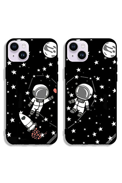 Covernex حافظتان لهاتف Apple iPhone 14، أغطية حماية، رائد فضاء، كوكب، قلب، غط...