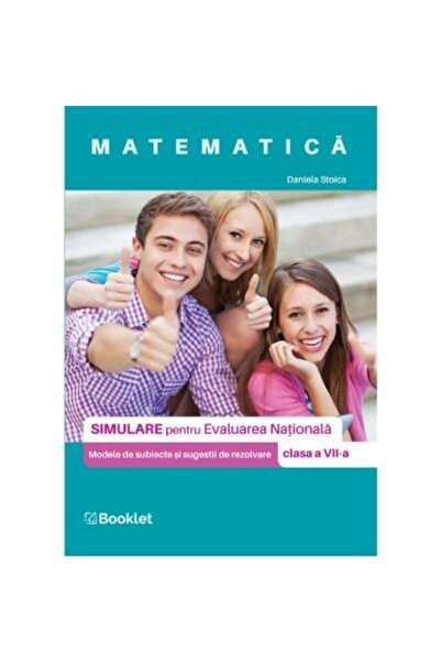 Editura Booklet Matematica. Simulare pentru Evaluarea Nationala, c