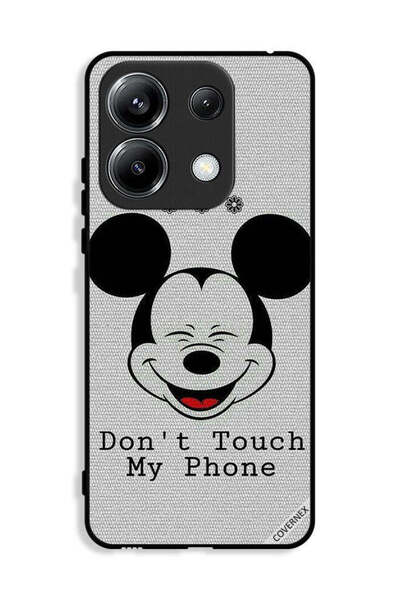 Covernex غطاء حماية لهاتف شاومي بوكو M6 برو 4G، ميكي، لا تلمس هاتفي