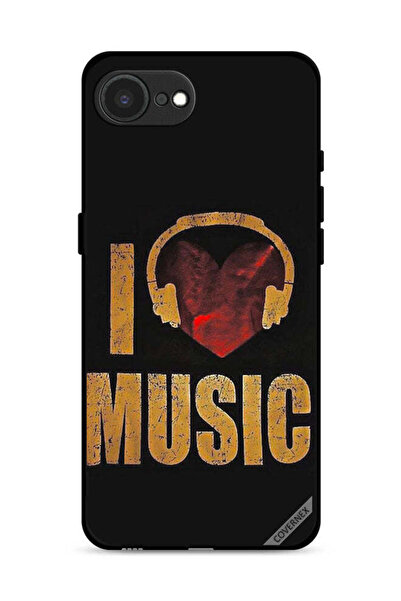 Covernex غطاء حماية لجهاز Apple iPhone 16e بتصميم عتيق وأحب الموسيقى