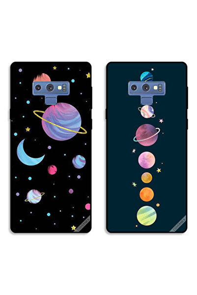 Covernex حافظتان لهاتف سامسونج جالكسي نوت 9، أغطية حماية بتصميم كواكب ونجوم فضاء