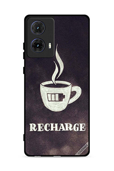 Covernex Motorola Moto G85 5G Protective Case Cover Coffee Recharge