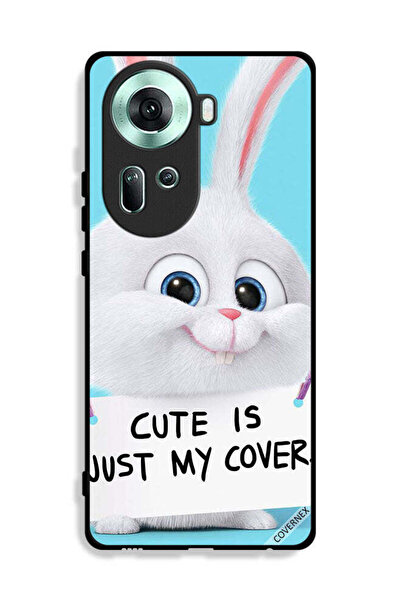 Covernex غطاء حماية لهاتف Oppo Reno11 5G - أرنب لطيف - غطاء مثالي لي