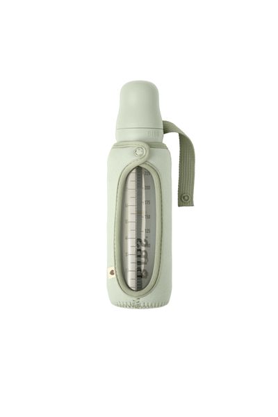 Bibs - Cover for 225 ml glass bottle, Sage