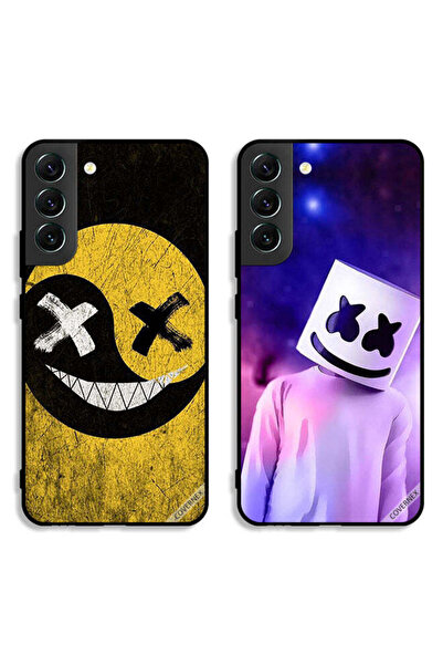 Covernex حافظتان لهاتف سامسونج جالاكسي S22 5G، غطاءان واقيان برأس مارشميلو وو...