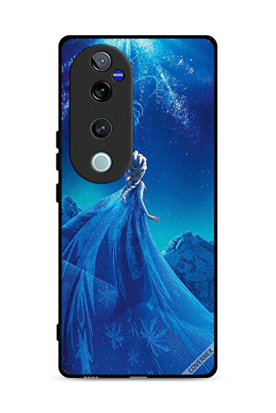 Covernex غطاء حماية لهاتف Vivo V40 Pro 5G بطبعة إلسا المجمدة