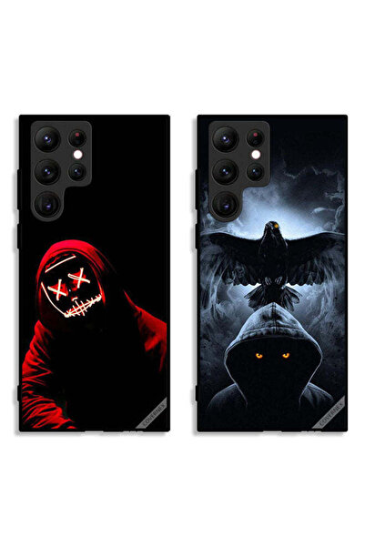 Covernex حافظتان لهاتف سامسونج جالاكسي S22 ألترا 5G، أغطية واقية بتصميم قناع ...