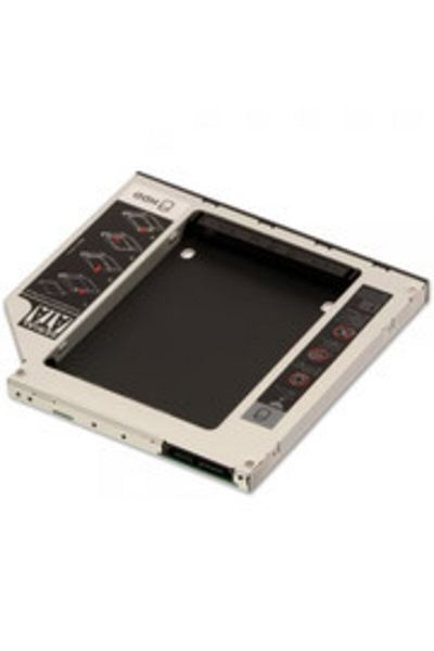 CIMUTO HDD Caddy SATA HDD/SSD Rack for mounting a 2nd HDD/SSD in a laptop 9.5mm RETAIL