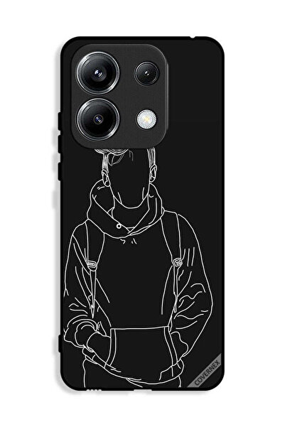 Covernex غطاء حماية لهاتف شاومي ريدمي نوت 13 برو 4G، رسم جاكيت بوي