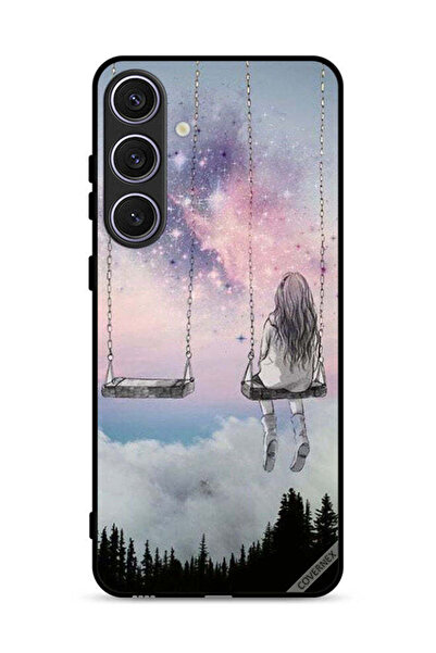 Covernex غطاء حماية لهاتف سامسونج جالاكسي S25 بلس بتصميم فتاة وحيدة