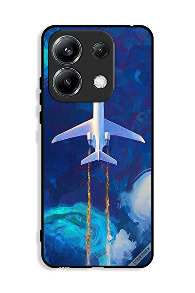 Covernex غطاء حماية لهاتف شاومي بوكو M6 برو 4G برسومات طائرة