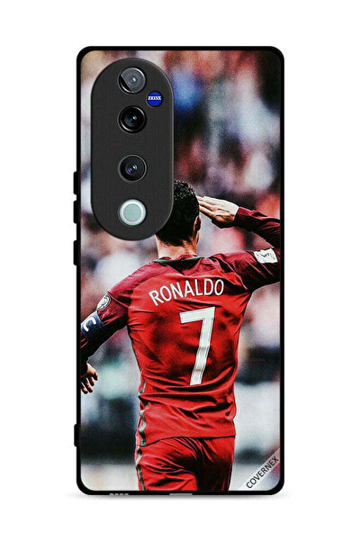 Covernex غطاء حماية لهاتف Vivo S19 Pro 5G بتصميم تحية رونالدو للجمهور